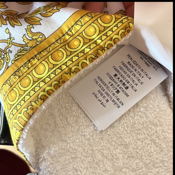 Versace Baroque slippers XL NWOT - Picture 6 of 9